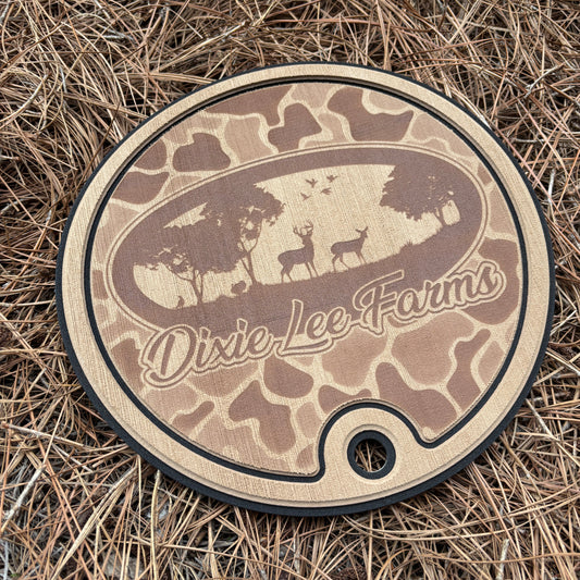 "Jett's Camo" - Custom YETI®  Loadout Bucket Lid Foam Topper