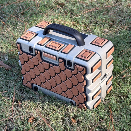 "FISH SCALES" - Custom Speaker Shell for Turtlebox or Ecoxgear Defender