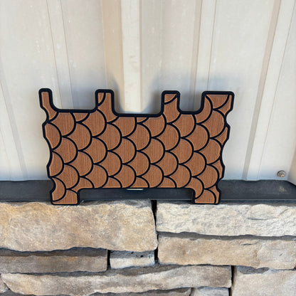 "FISH SCALES" - Custom Speaker Shell for Turtlebox or Ecoxgear Defender