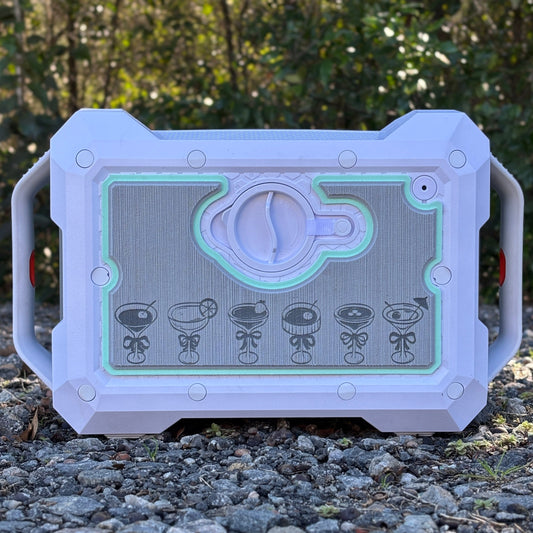 "Girl's Night Out" - Custom Speaker Shell for Turtlebox or Ecoxgear Defender