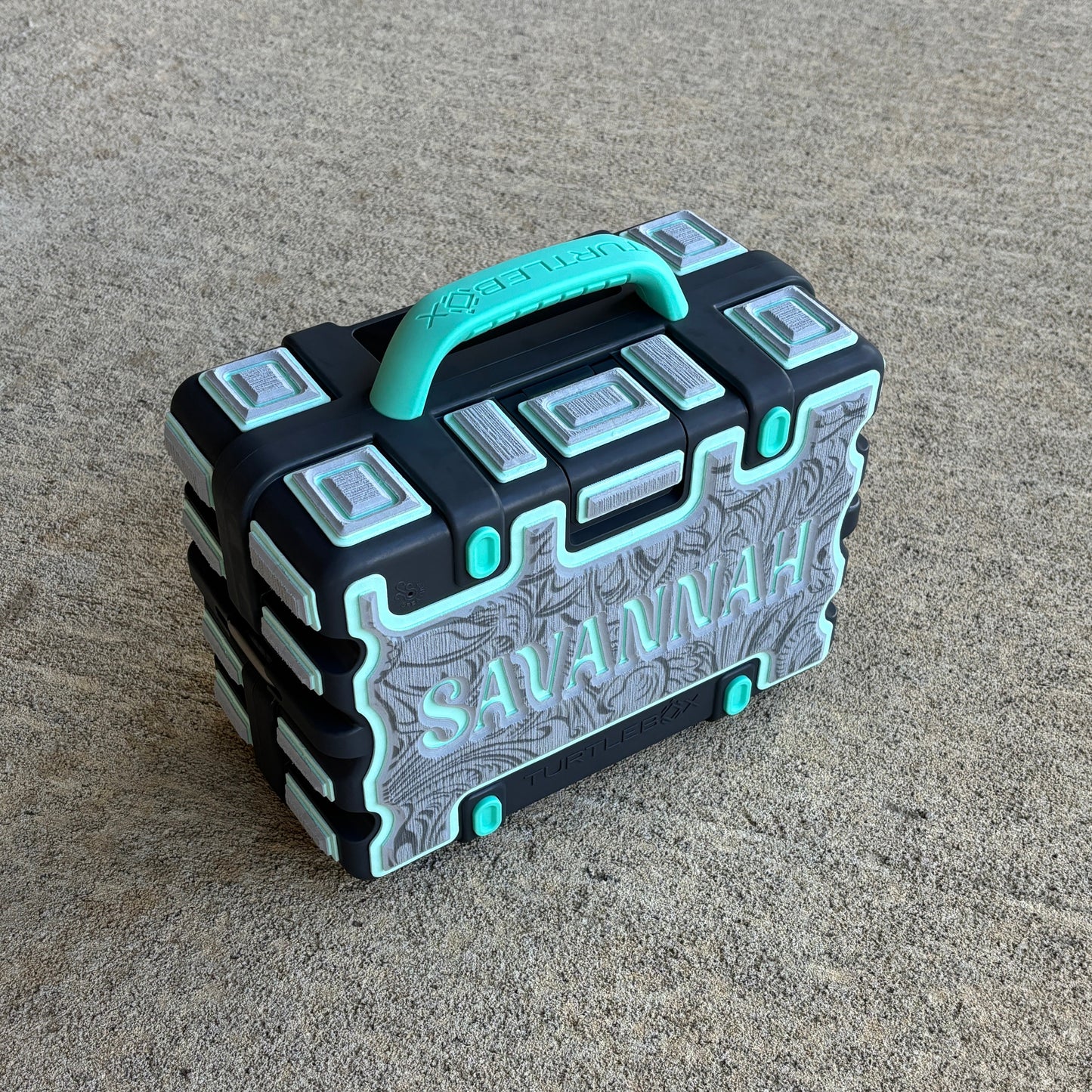 The Seafoam Savannah Bundle | Turtlebox Gen 3 + Custom Shell