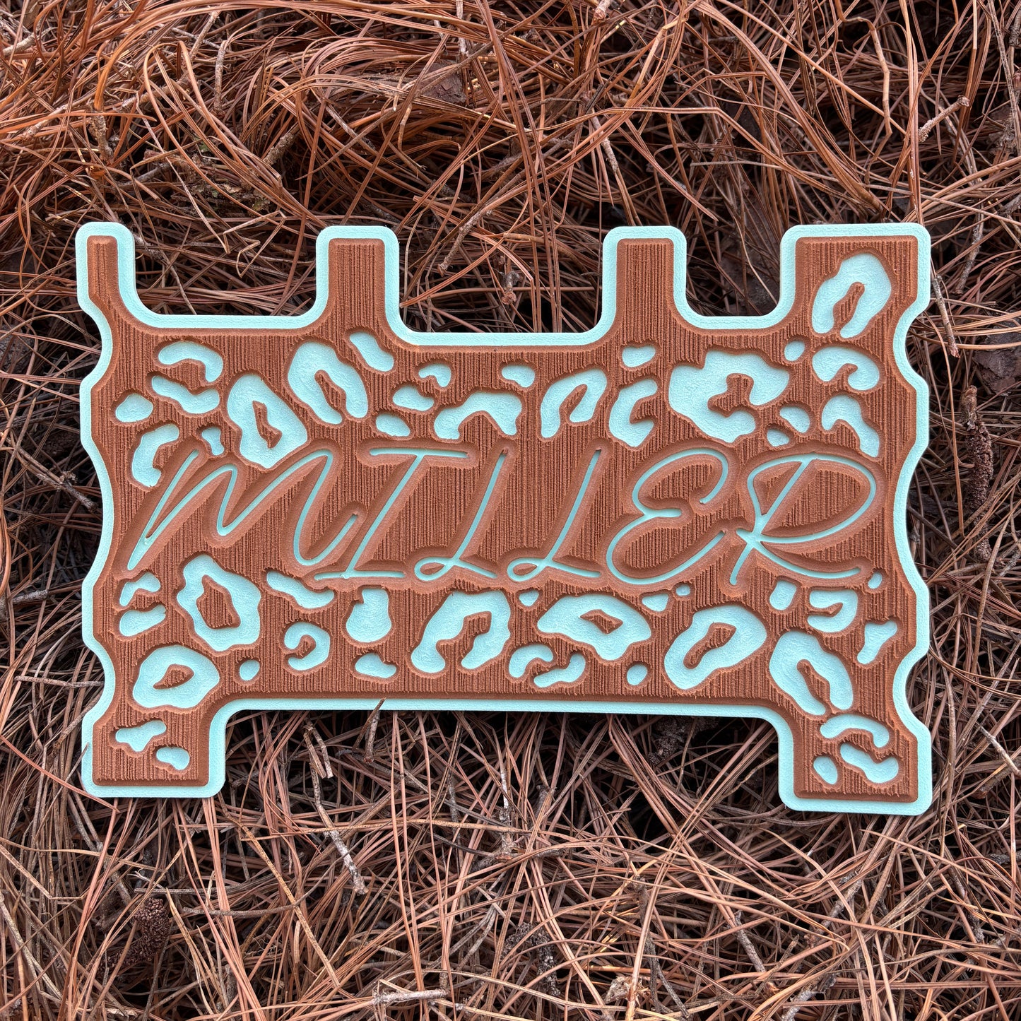 "Cheetah Print" - Custom Speaker Shell for Turtlebox or Ecoxgear Defender