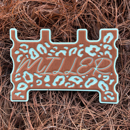 "Cheetah Print" - Custom Speaker Shell for Turtlebox or Ecoxgear Defender