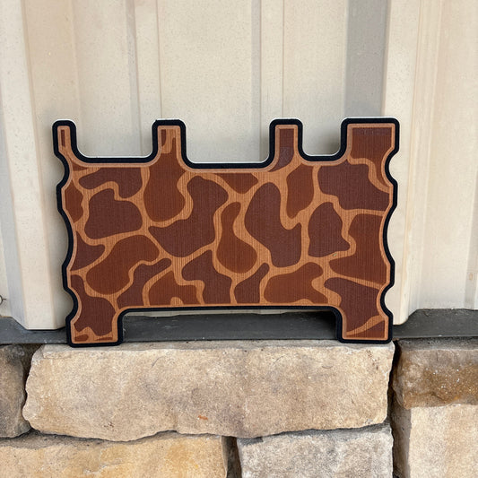 "Jett's Camo" - Custom Speaker Shell for Turtlebox or Ecoxgear Defender