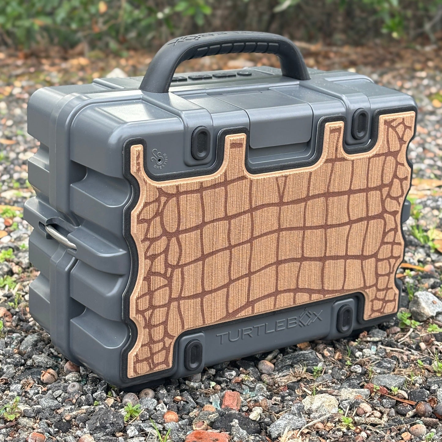 "Gator Skin" - Custom Speaker Shell for Turtlebox or Ecoxgear Defender