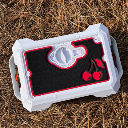 "Cherries" - Custom Speaker Shell for Turtlebox or Ecoxgear Defender