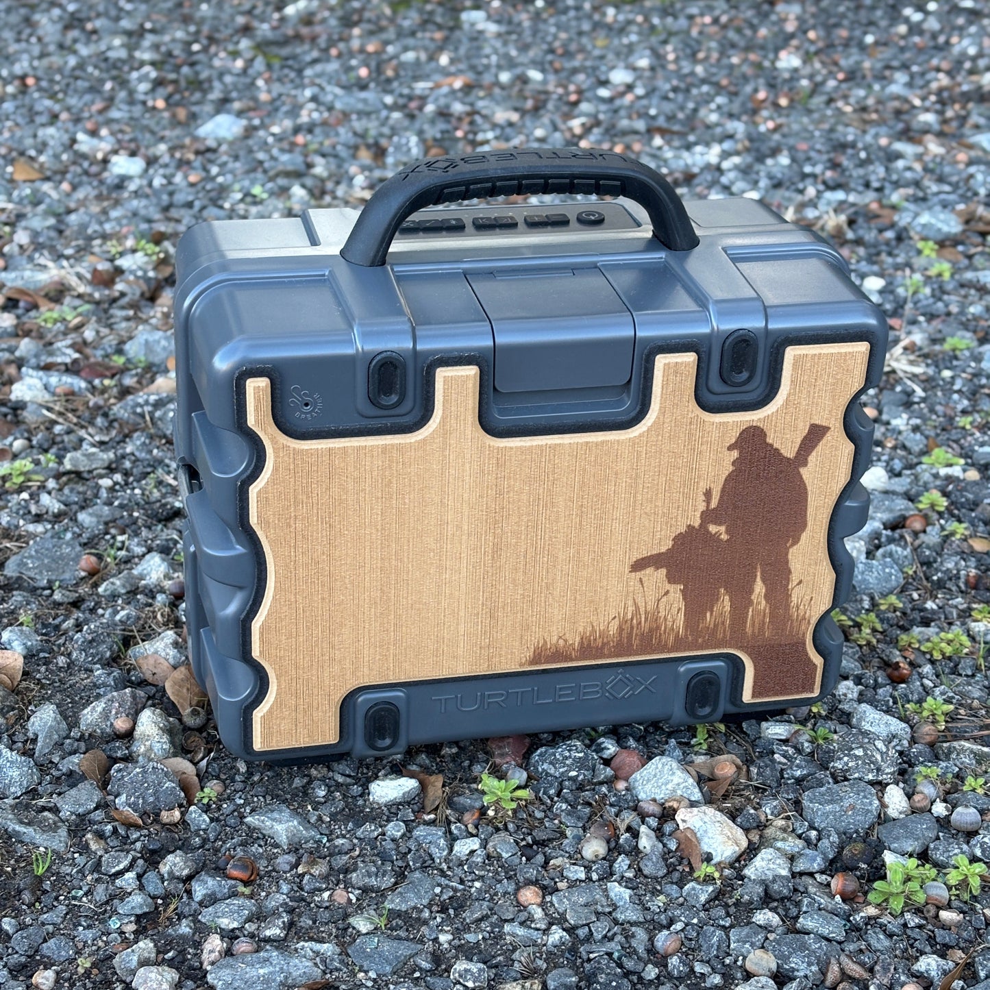 "It Just Takes One" - Custom Speaker Shell for Turtlebox or Ecoxgear Defender