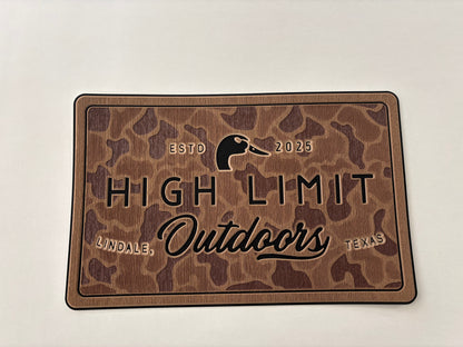 "JETT'S CAMO" - Custom Cooler Topper with YOUR NAME OR LOGO