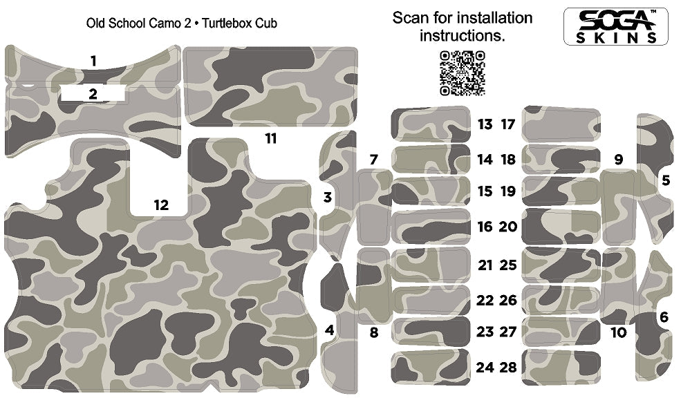 Turtlebox Cub Skins