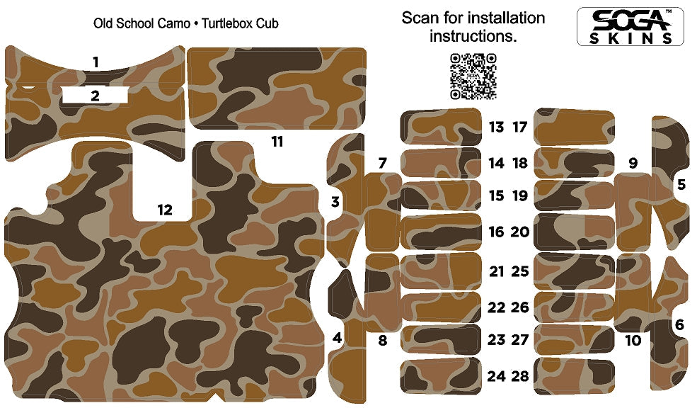 Turtlebox Cub Skins