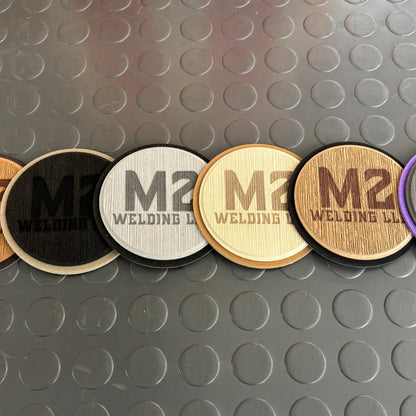 4" COASTERS - Custom EVA Foam Coasters - Multiple Colors!