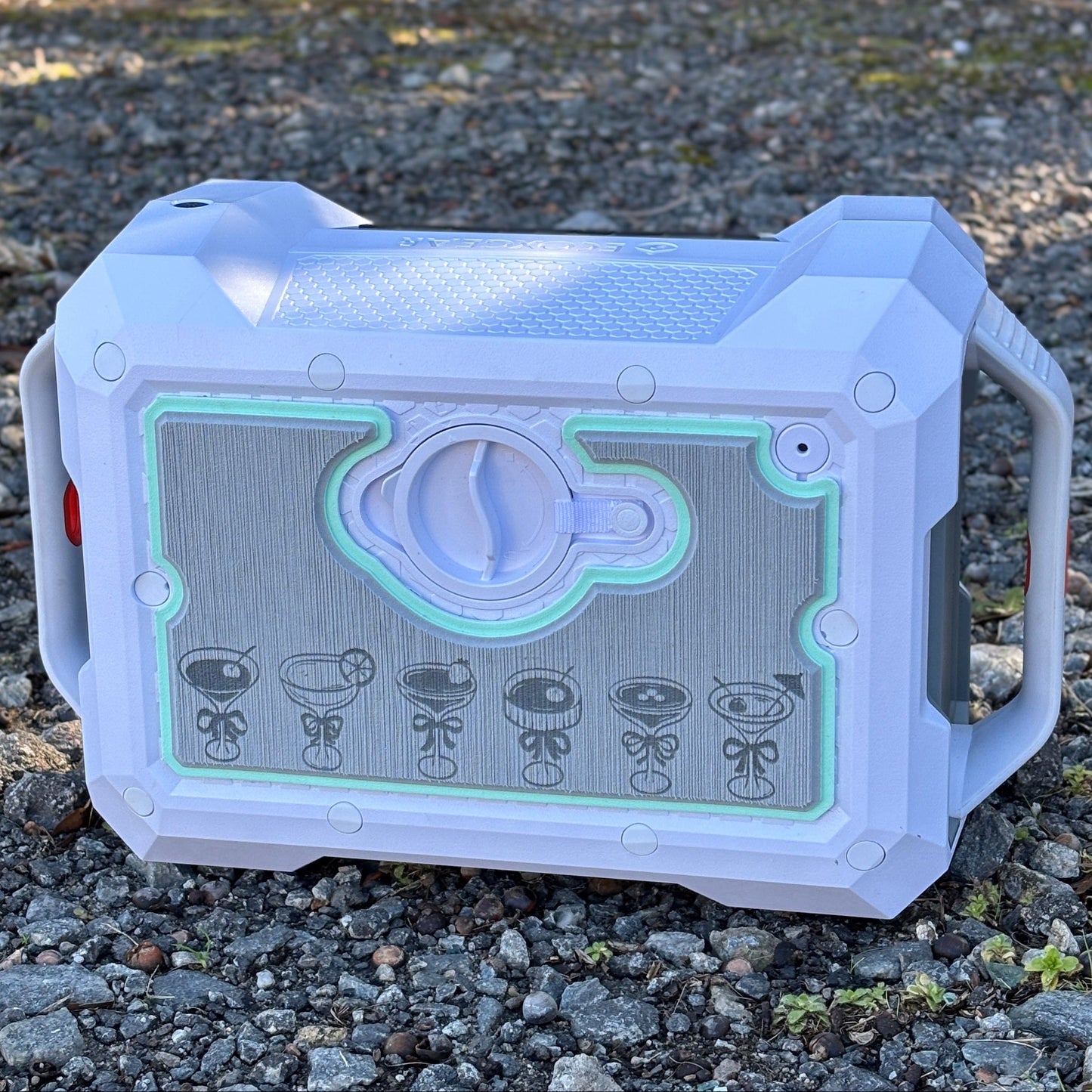 "Girl's Night Out" - Custom Speaker Shell for Turtlebox or Ecoxgear Defender