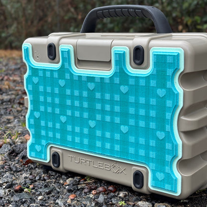 "Picnic Plaid" - Custom Speaker Shell for Turtlebox or Ecoxgear Defender