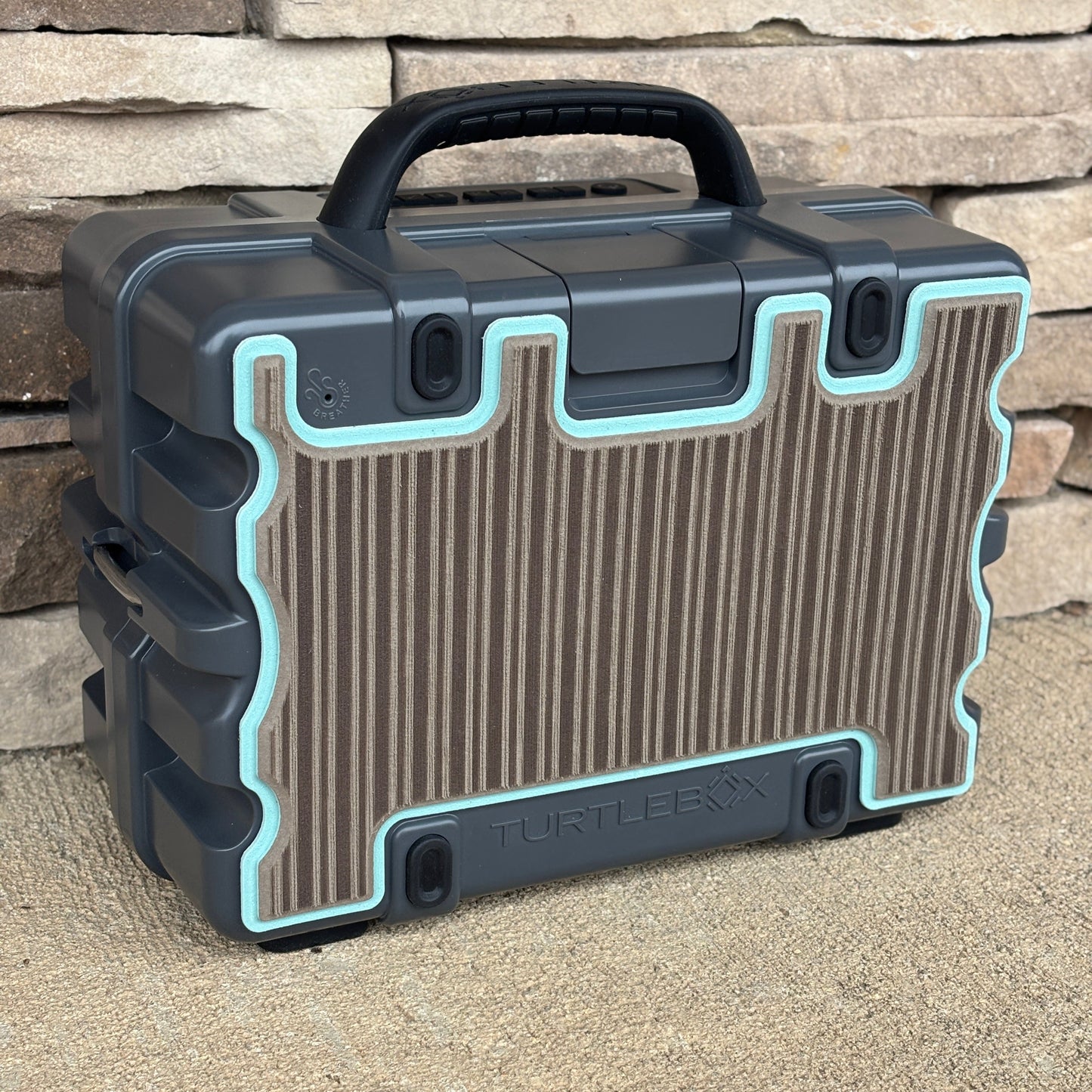 "Stripes" - Custom Speaker Shell for Turtlebox or Ecoxgear Defender