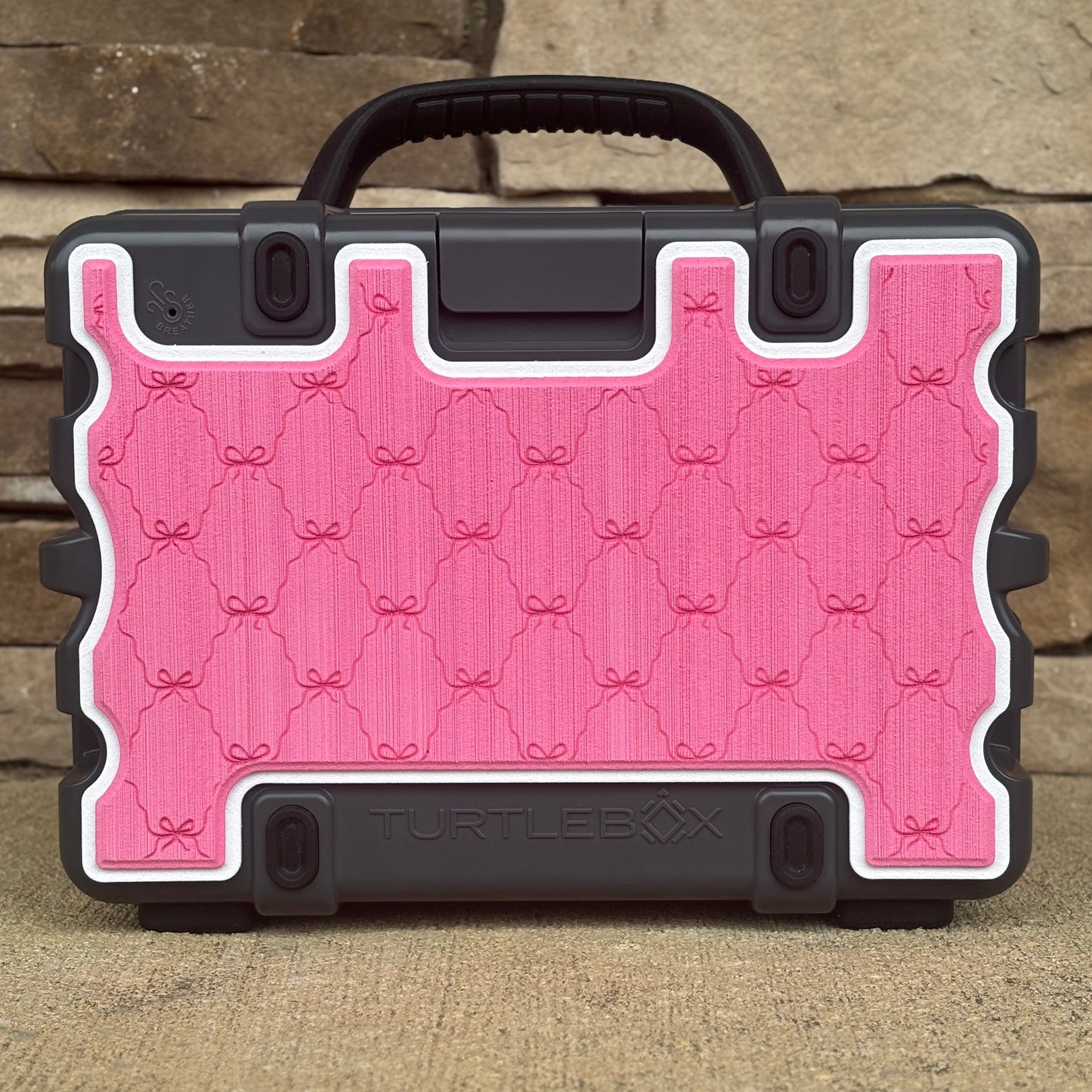 "Laced Bows" - Custom Speaker Shell for Turtlebox or Ecoxgear Defender