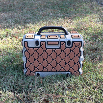 "FISH SCALES" - Custom Speaker Shell for Turtlebox or Ecoxgear Defender
