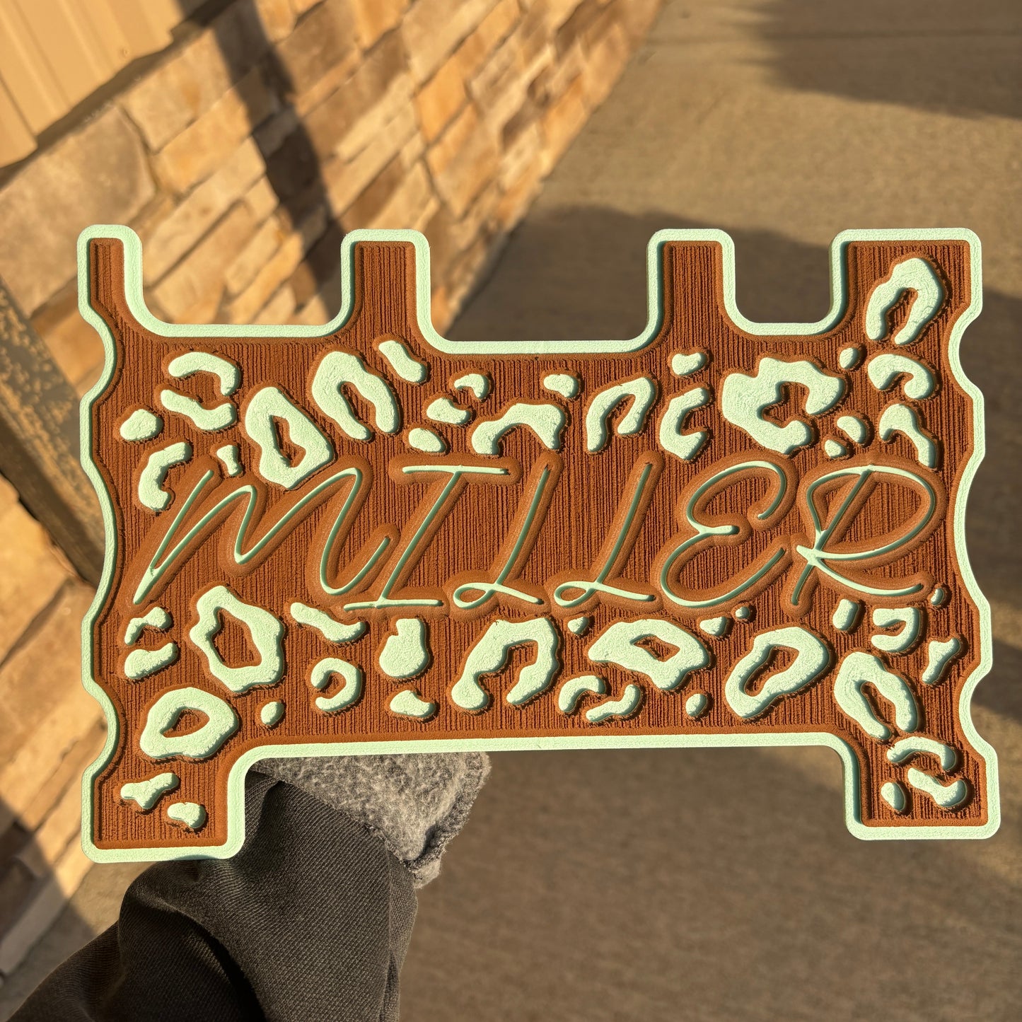 "Cheetah Print" - Custom Speaker Shell for Turtlebox or Ecoxgear Defender