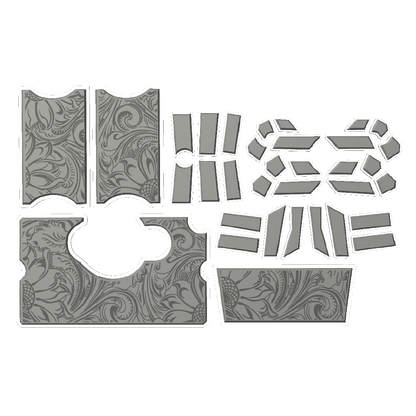 "OUTLAW" - Custom EVA Foam Routed Speaker Shell for Ecoxgear Defender