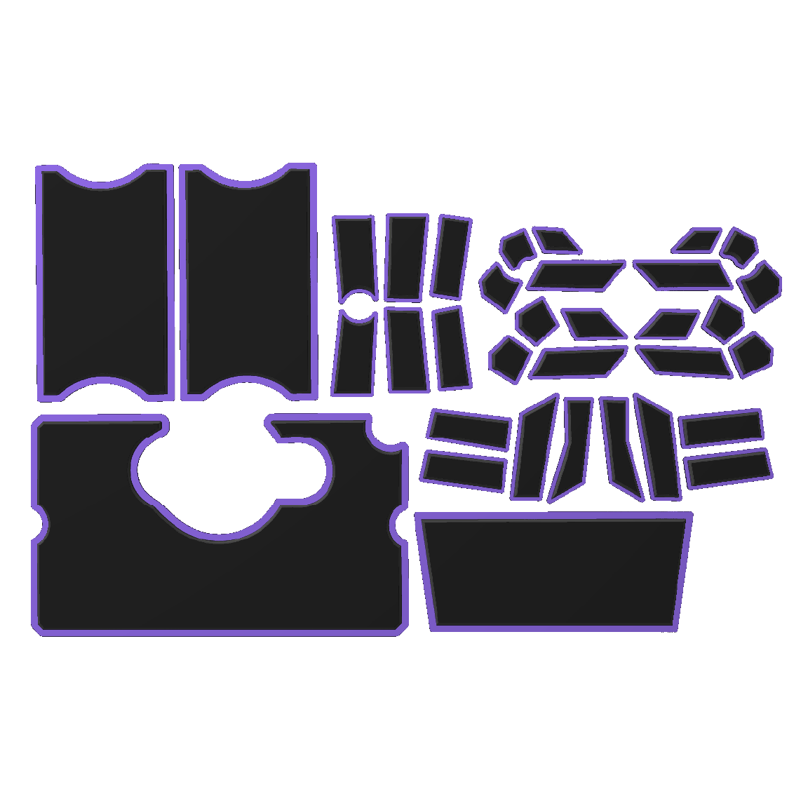 "Nothing At All" - Custom EVA Foam Routed Speaker Shell for Ecoxgear Defender