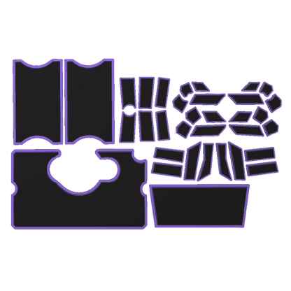 "Nothing At All" - Custom EVA Foam Routed Speaker Shell for Ecoxgear Defender