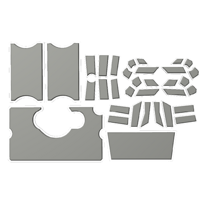 "Nothing At All" - Custom EVA Foam Routed Speaker Shell for Ecoxgear Defender