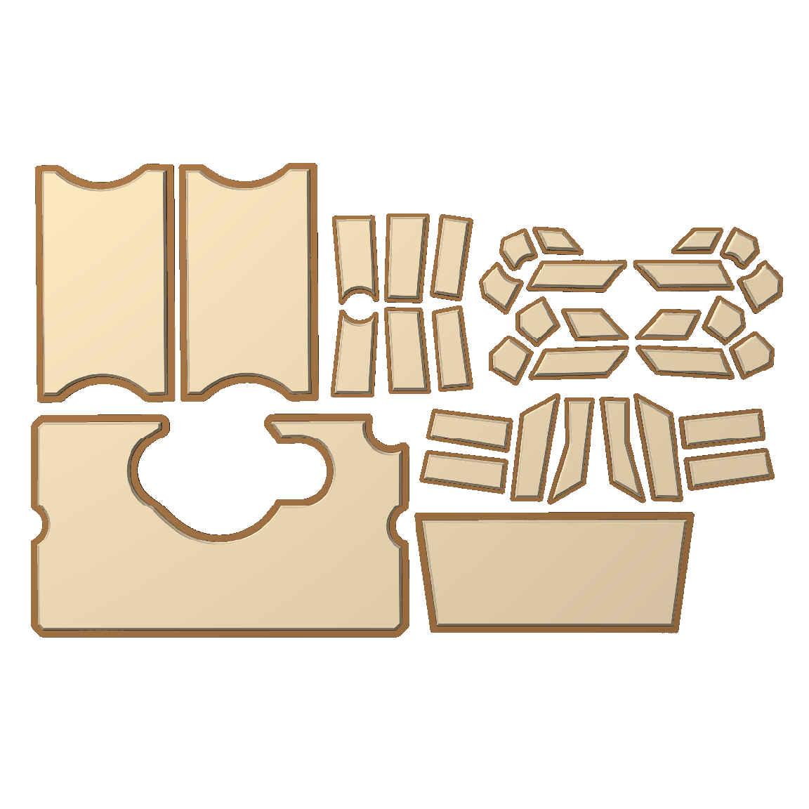 "Nothing At All" - Custom EVA Foam Routed Speaker Shell for Ecoxgear Defender