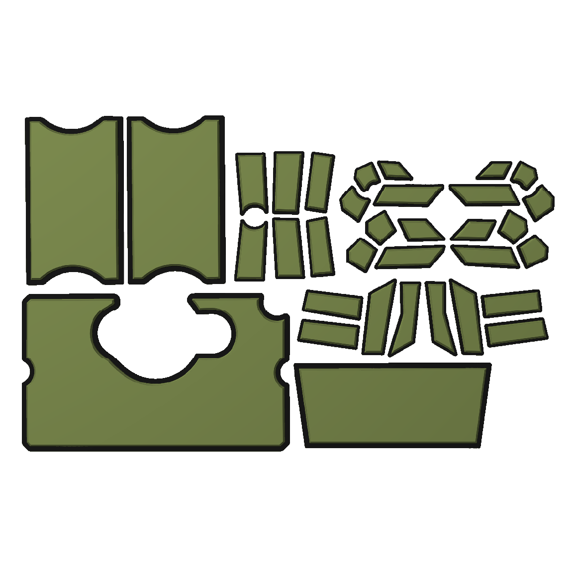 "Nothing At All" - Custom EVA Foam Routed Speaker Shell for Ecoxgear Defender