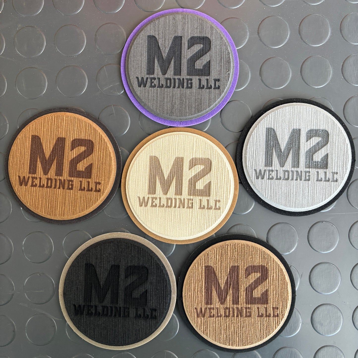 4" COASTERS - Custom EVA Foam Coasters - Multiple Colors!