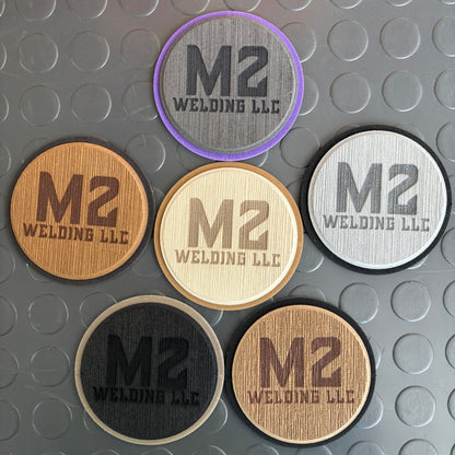 4" COASTERS - Custom EVA Foam Coasters - Multiple Colors!