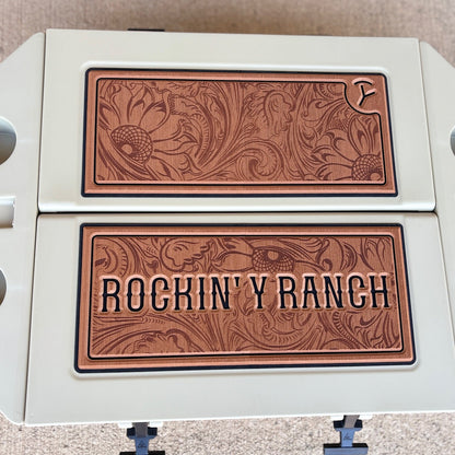 "OUTLAW" - Custom Cooler Topper with YOUR NAME OR LOGO