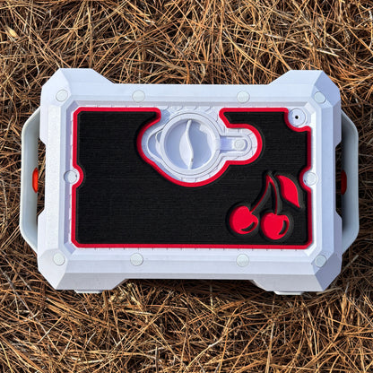 "Cherries" - Custom Speaker Shell for Turtlebox or Ecoxgear Defender