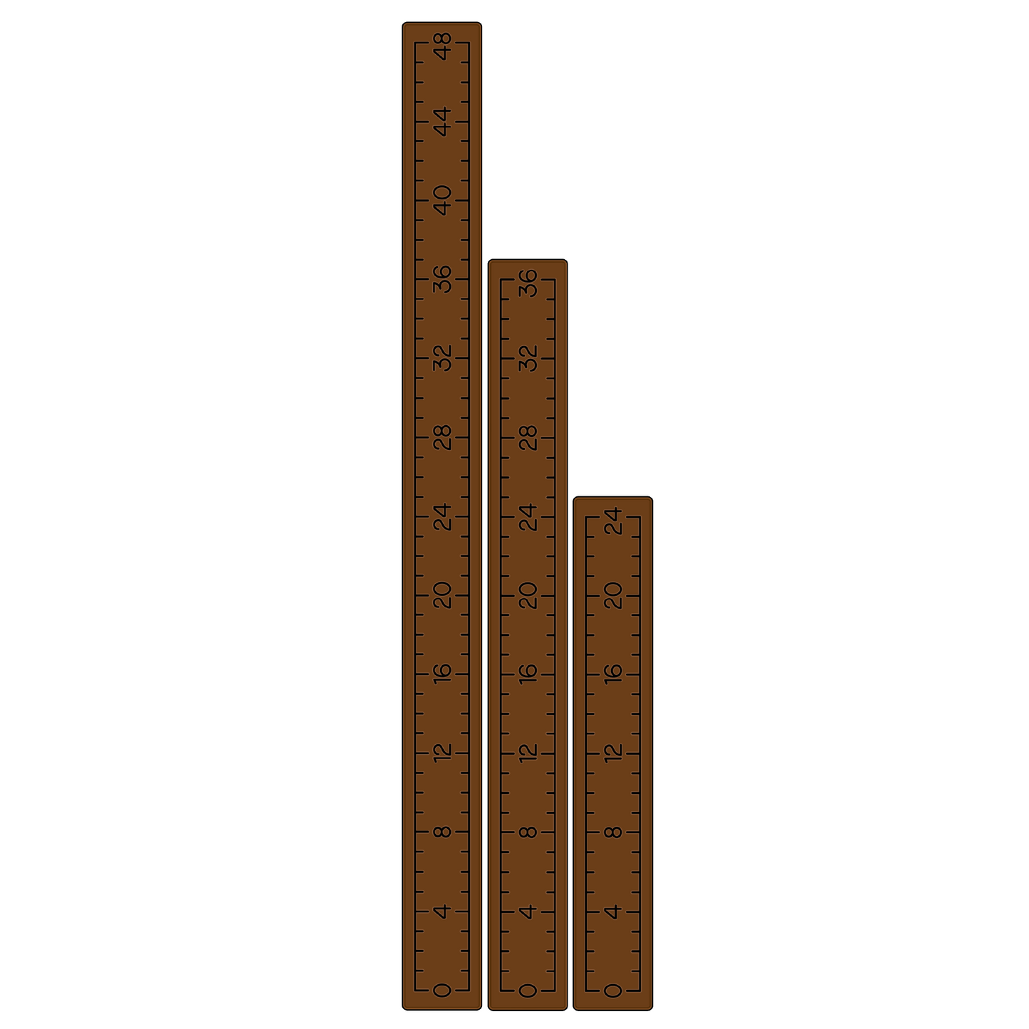 "FISH RULERS" - Custom EVA FOAM Fish Rulers - Choose Your Size!