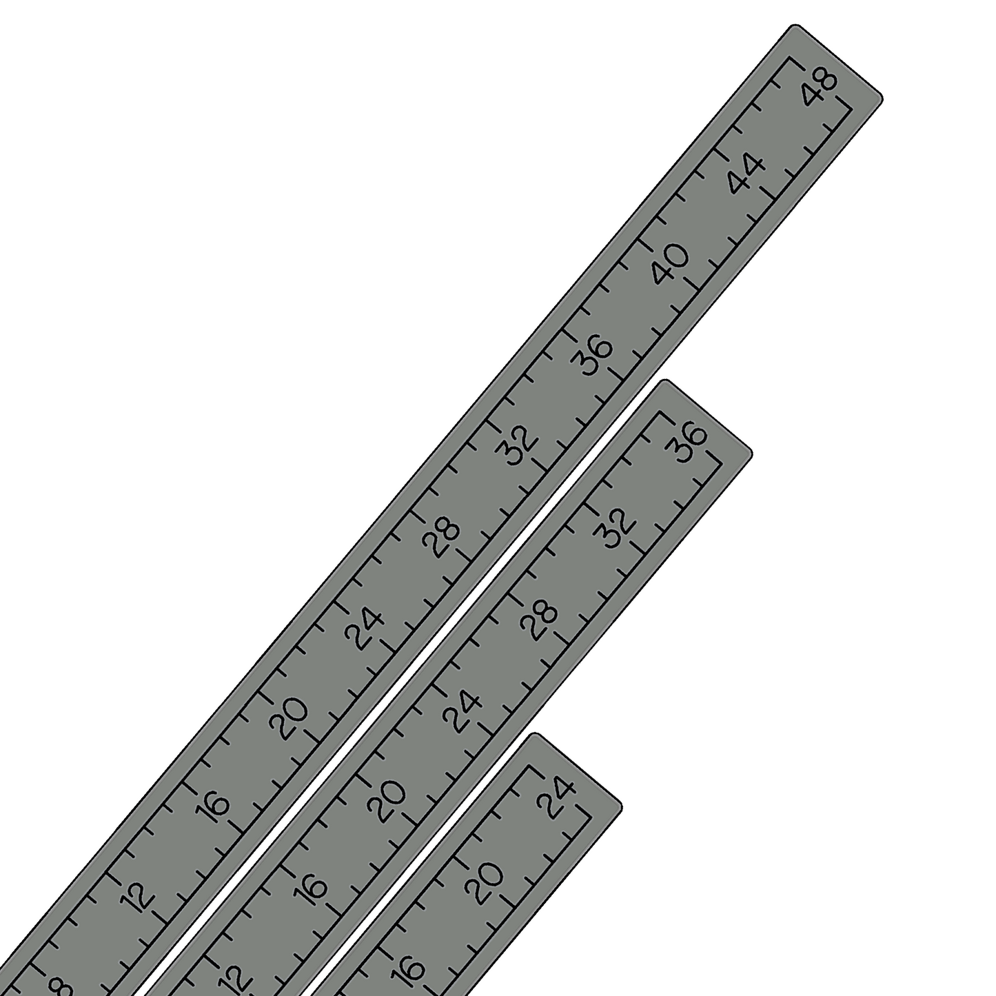 "FISH RULERS" - Custom EVA FOAM Fish Rulers - Choose Your Size!