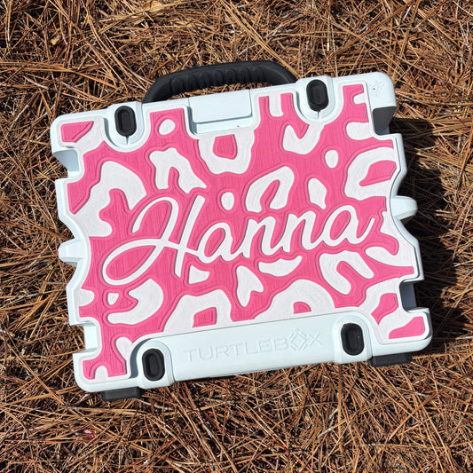 "Cheetah Print" - Custom Speaker Shell for Turtlebox or Ecoxgear Defender