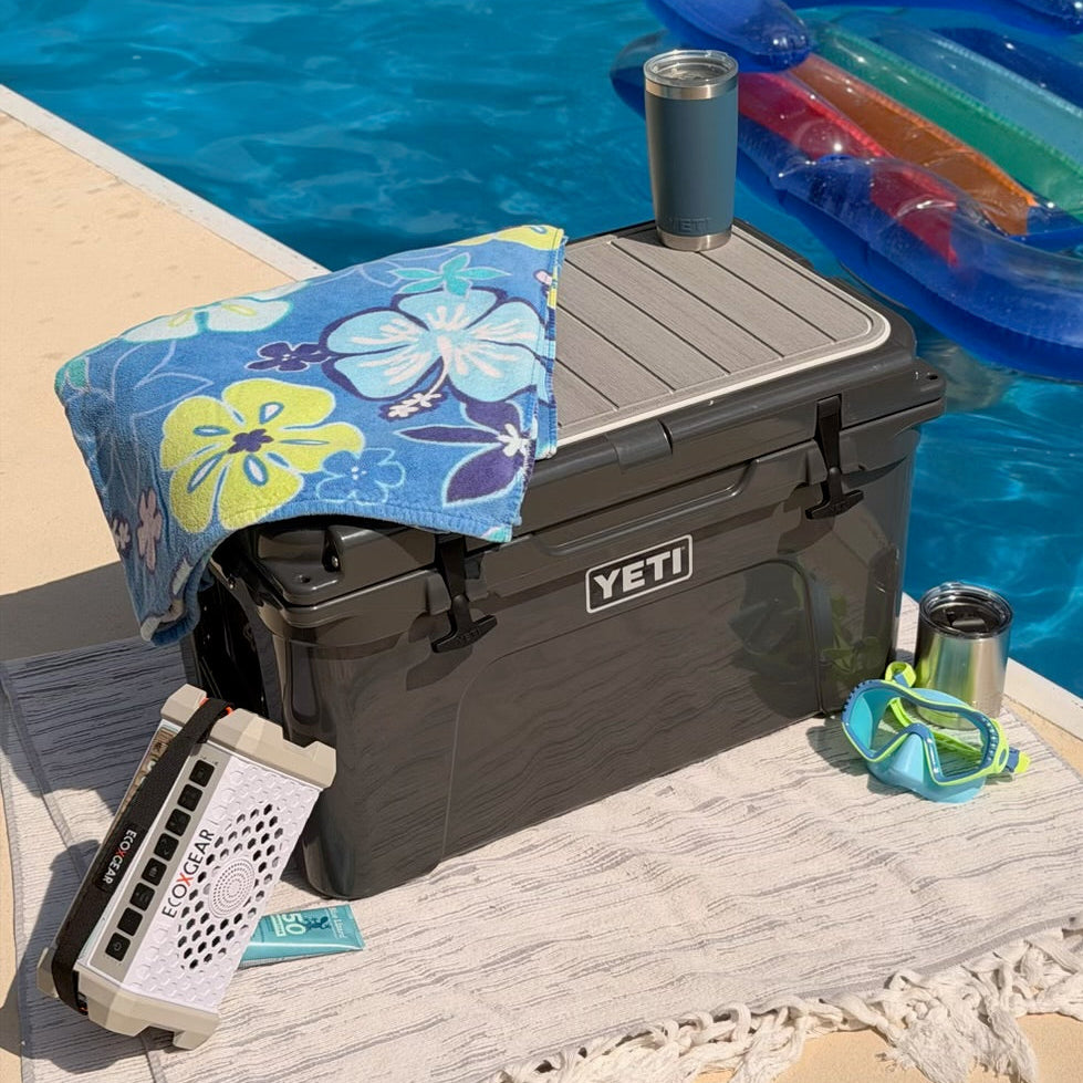 "Lines" - EVA Foam Cooler Topper