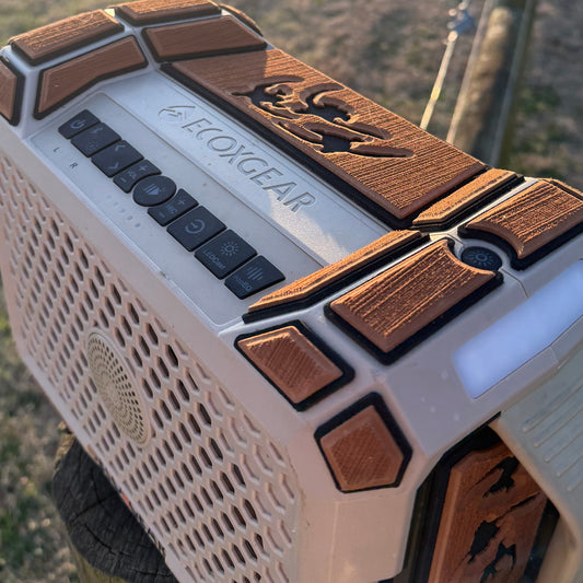 "Cupped Ducks" - Custom EVA Foam Routed Speaker Shell for Ecoxgear Defender