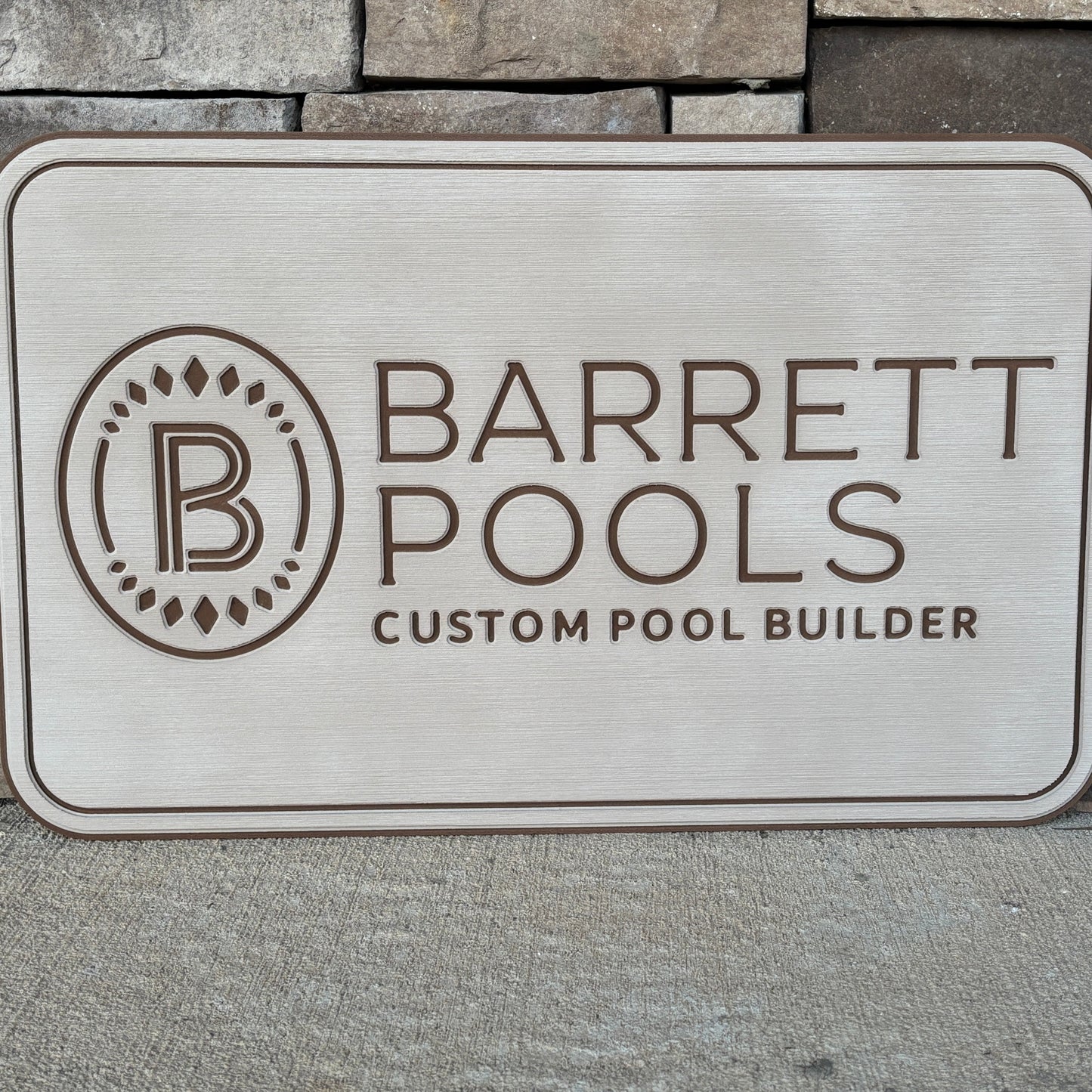 "Strictly Business" - Custom Cooler Topper with YOUR LOGO