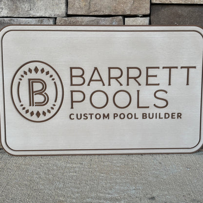 "Strictly Business" - Custom Cooler Topper with YOUR LOGO