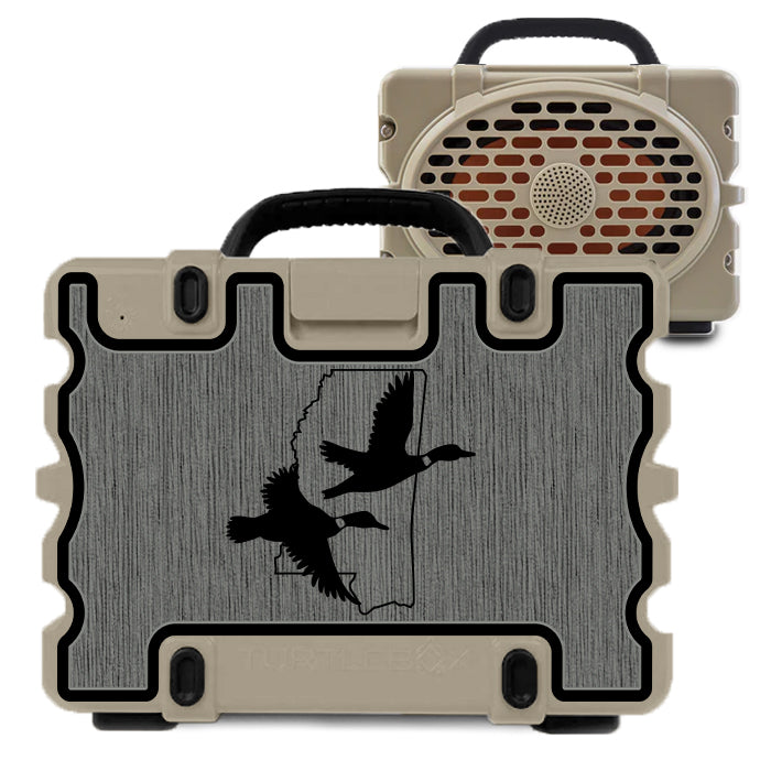 "FLY OUT - PICK YOUR STATE" - Custom Speaker Shell for Turtlebox or Ecoxgear Defender