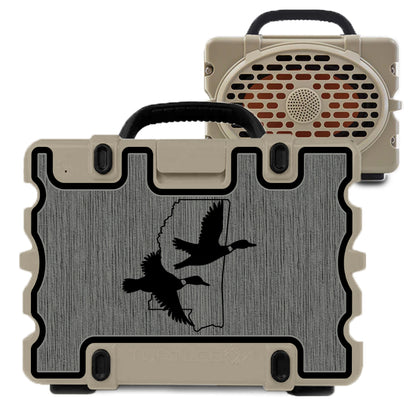 "FLY OUT - PICK YOUR STATE" - Custom Speaker Shell for Turtlebox or Ecoxgear Defender
