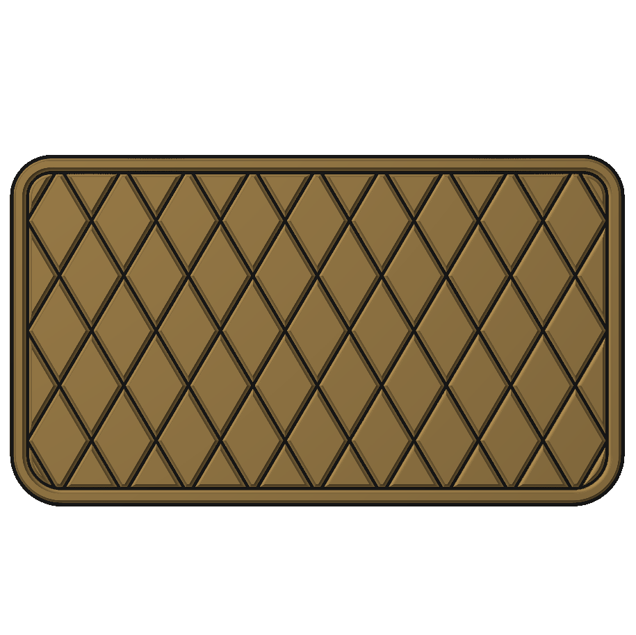 "Diamonds" - EVA Foam Cooler Topper