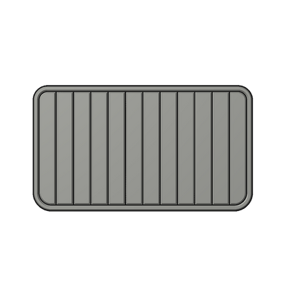 "Lines" - EVA Foam Cooler Topper