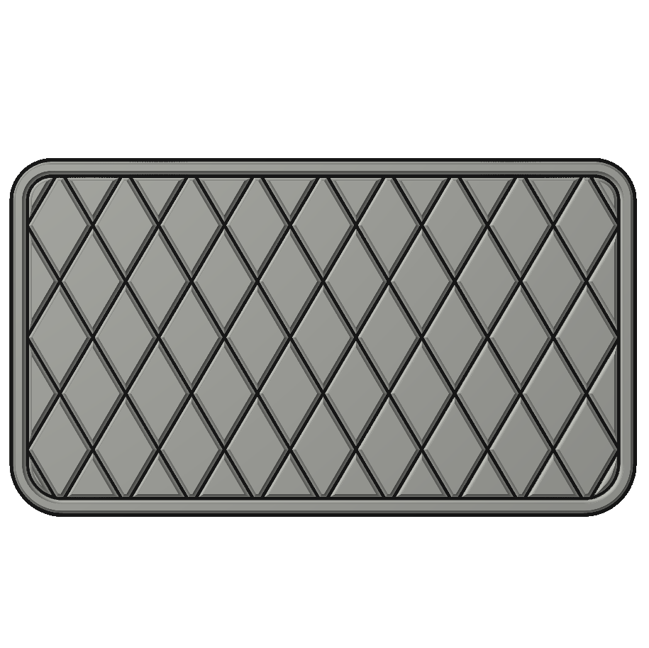 "Diamonds" - EVA Foam Cooler Topper