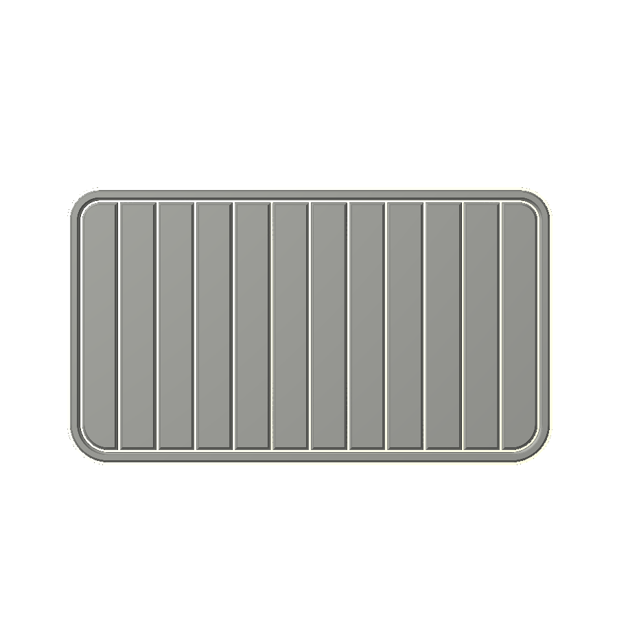 "Lines" - EVA Foam Cooler Topper