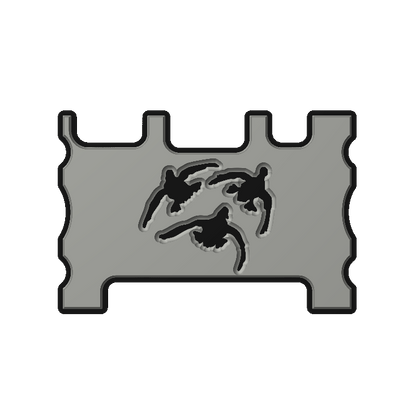 "Cupped Ducks" - Custom Speaker Shell for Turtlebox or Ecoxgear Defender