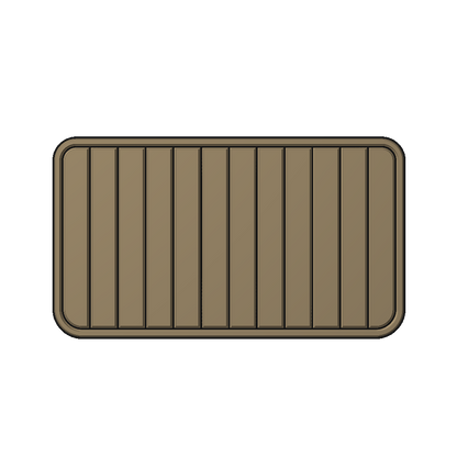 "Lines" - EVA Foam Cooler Topper