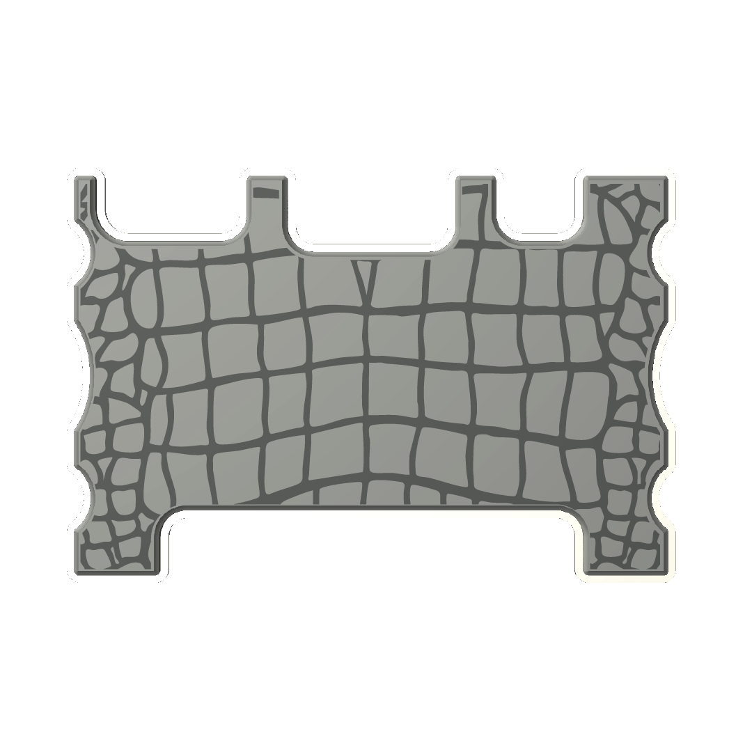 "Gator Skin" - Custom Speaker Shell for Turtlebox or Ecoxgear Defender