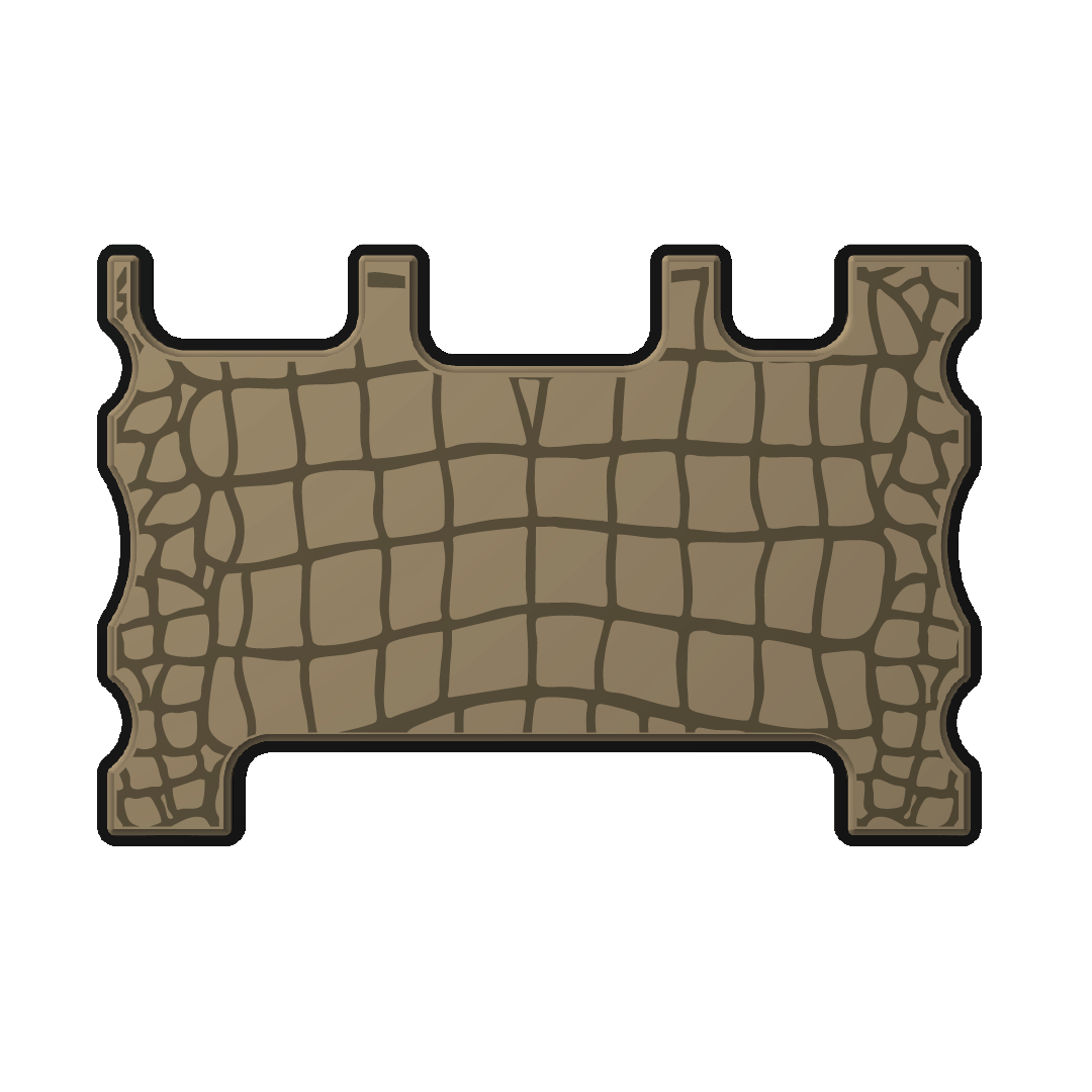 "Gator Skin" - Custom Speaker Shell for Turtlebox or Ecoxgear Defender