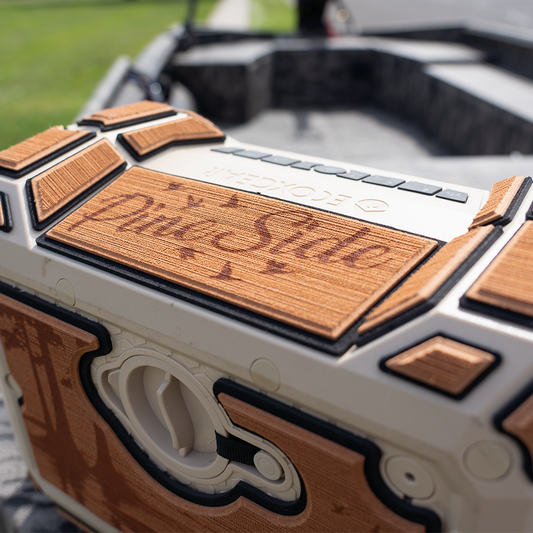"PINESIDE" - Custom EVA Foam Routed Speaker Shell for Ecoxgear Defender