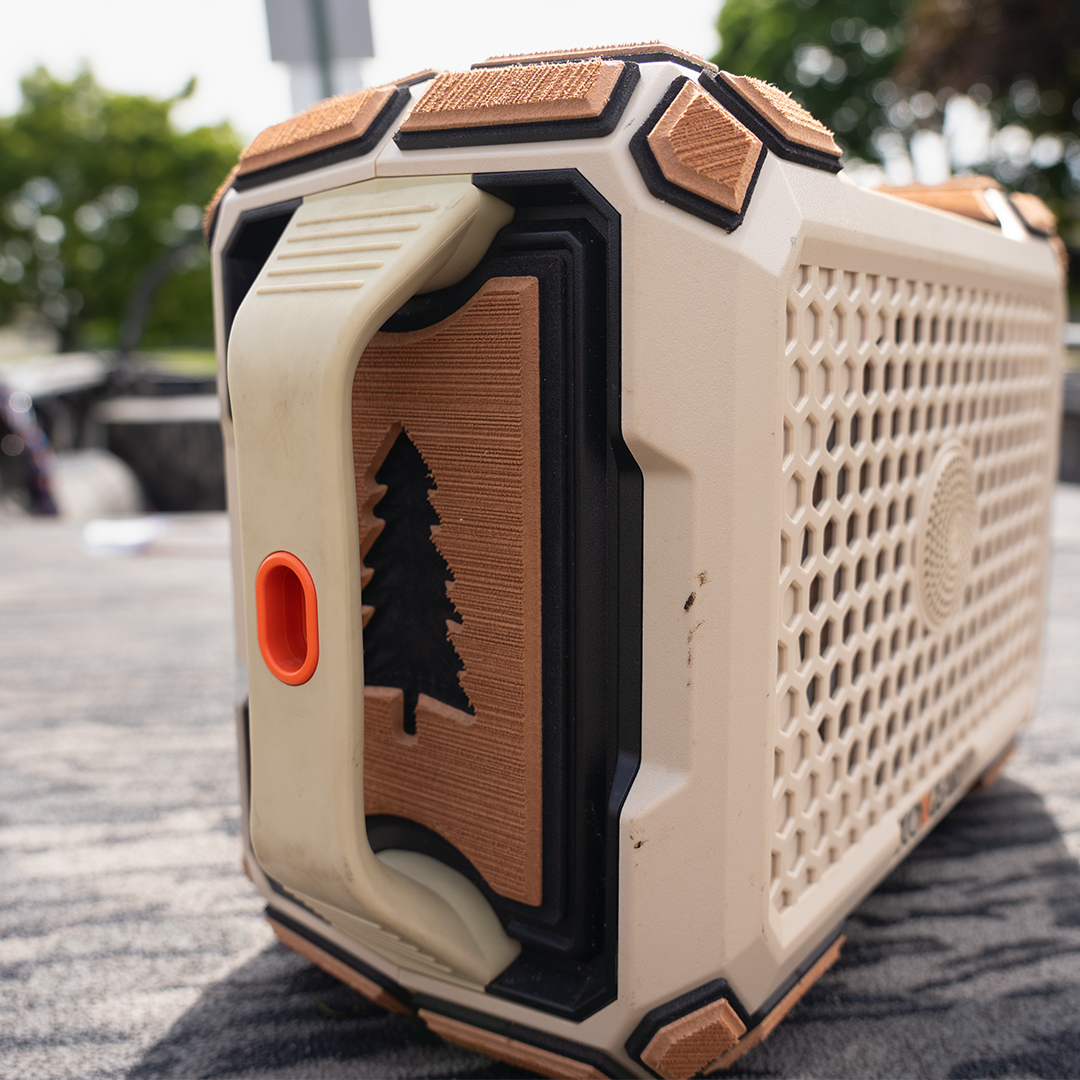 "PINESIDE" - Custom EVA Foam Routed Speaker Shell for Ecoxgear Defender